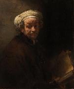 Self-portrait as the Apostle Paul  (mk33) Rembrandt